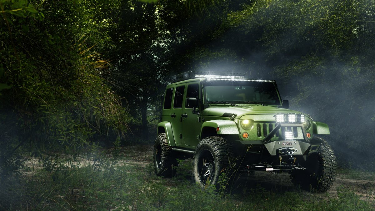 Jeep Wrangler и УАЗ