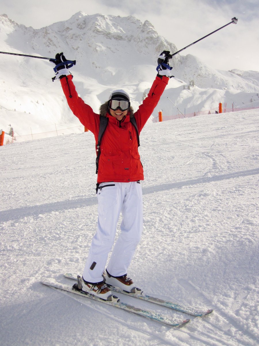 Эмили Флетон лыжи