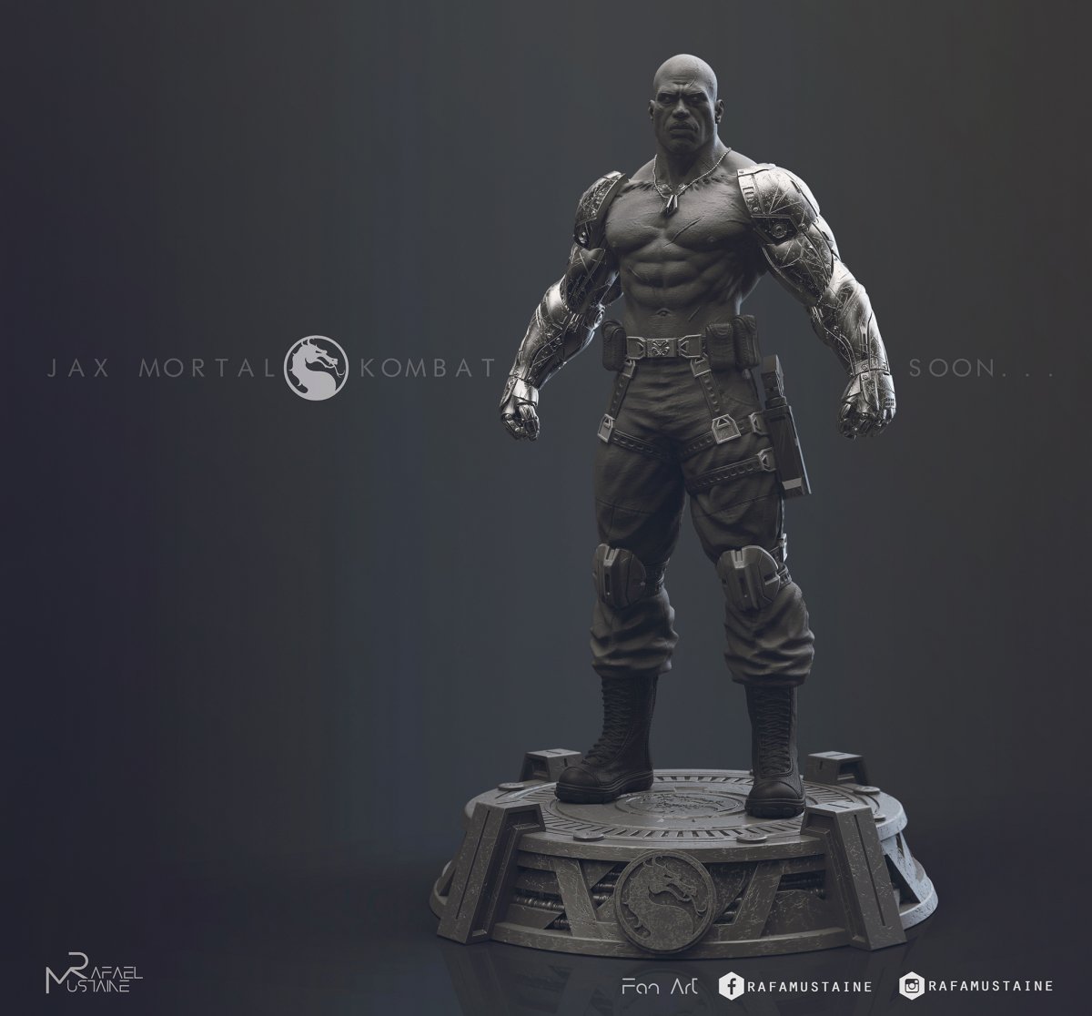 Фигурка Джакс мортал комбат