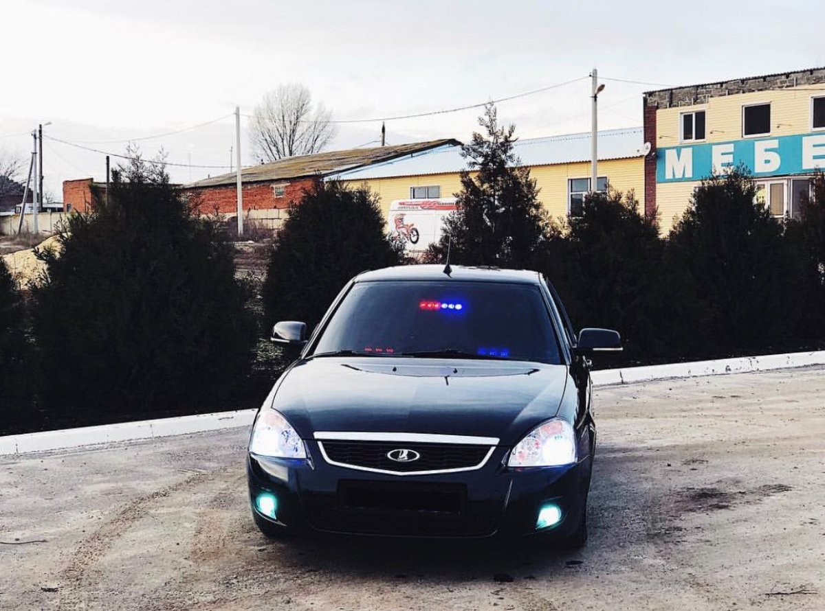 Лада Приора 2 седан бункер белая