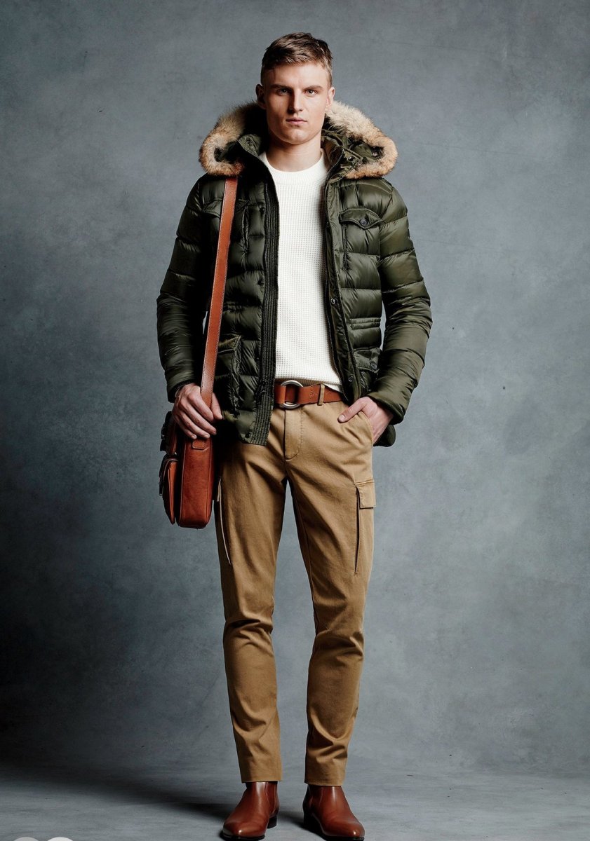 Зимний мужской стиль