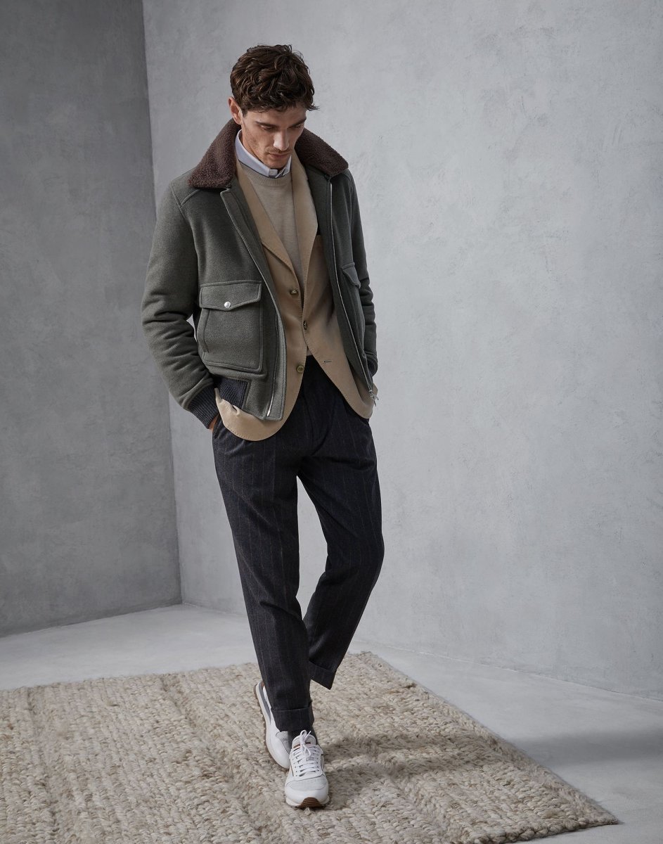 Дубленки мужские Авиатор 2020