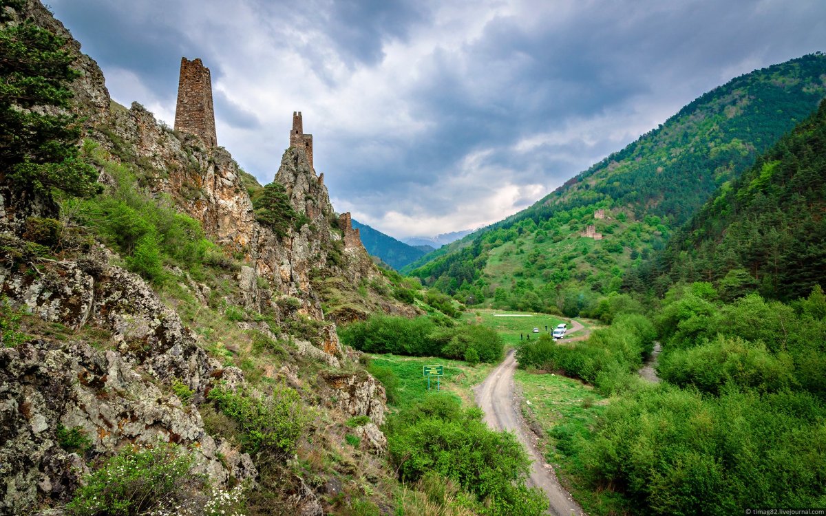 Гаппи башня Ингушетии