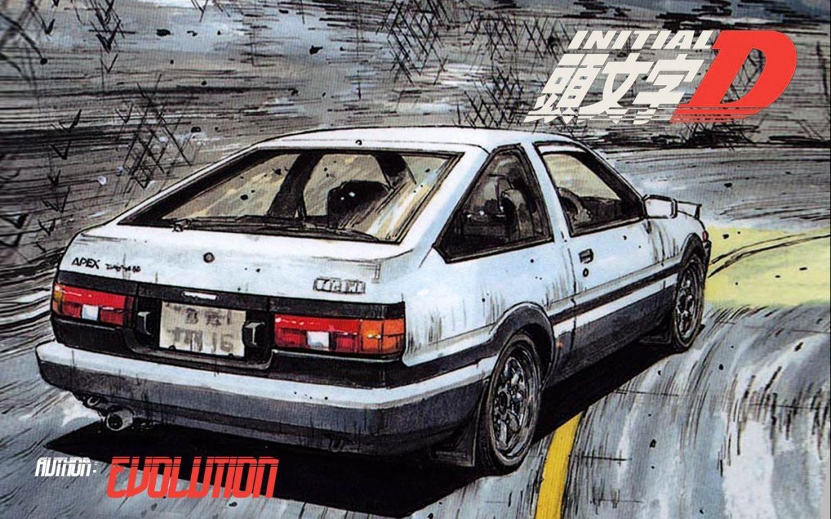Toyota Sprinter ae86 обои