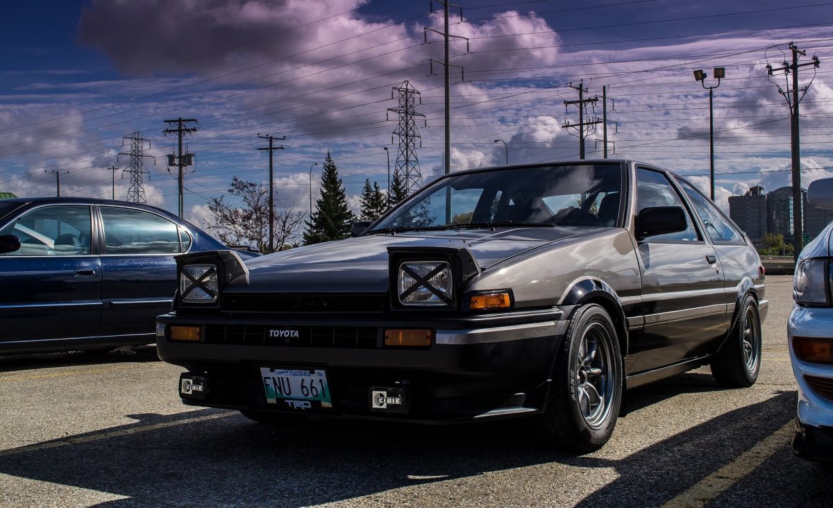 Toyota ae86 initial d