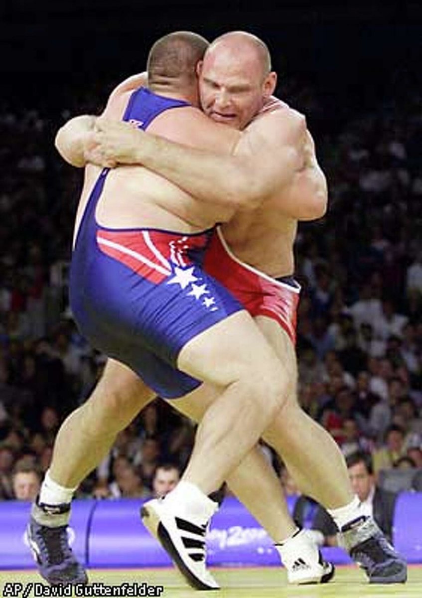 Александр Карелин 1996 олимпиада