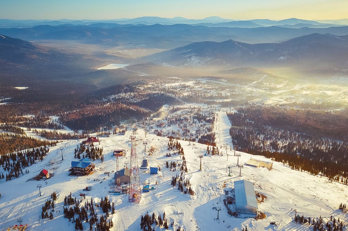 Кузбасс горнолыжный курорт