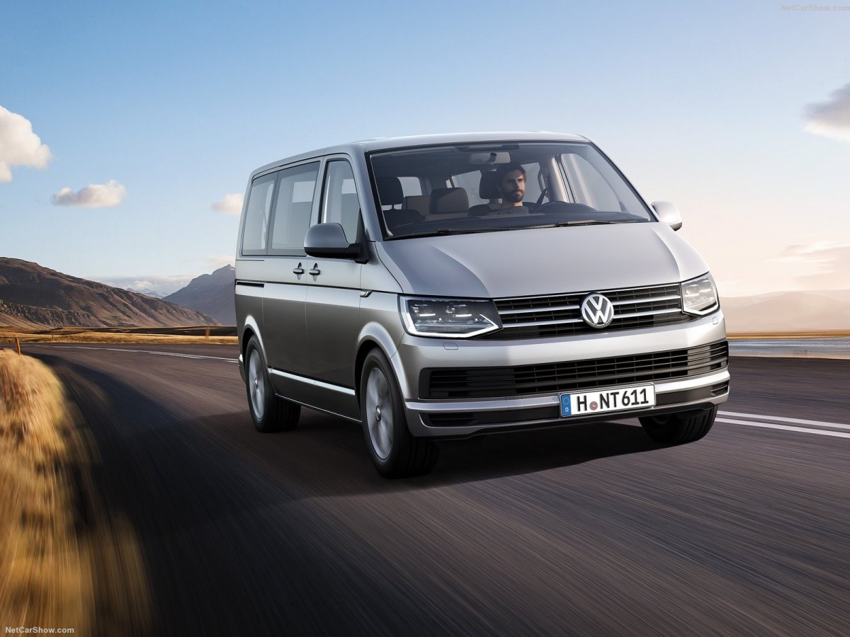 Volkswagen Transporter Multivan Caravelle 2002 черный