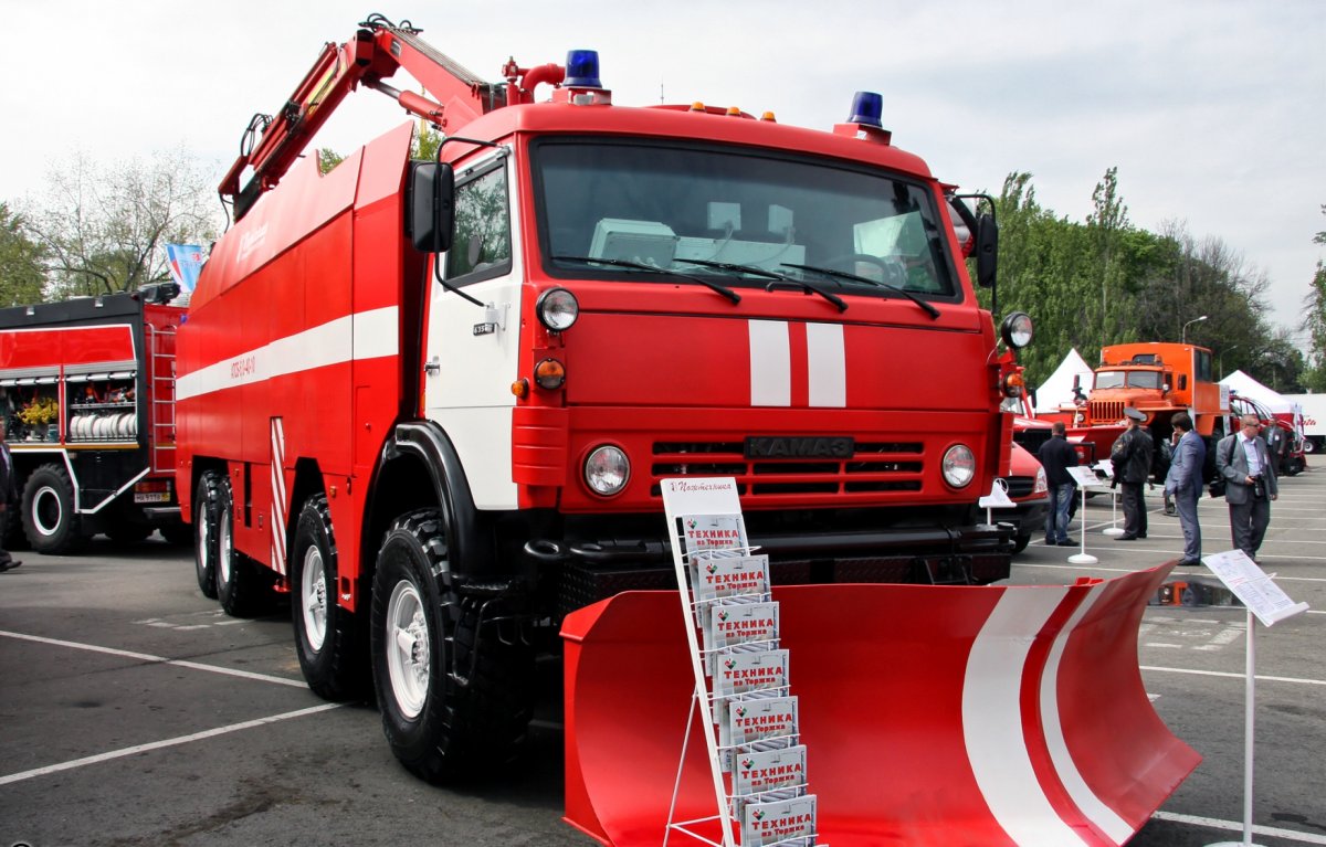 Пожарная машина Scania p310