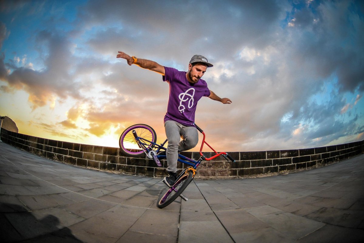 BMX стиль Flatland