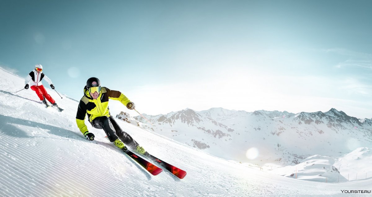 Спорт лыжи горы