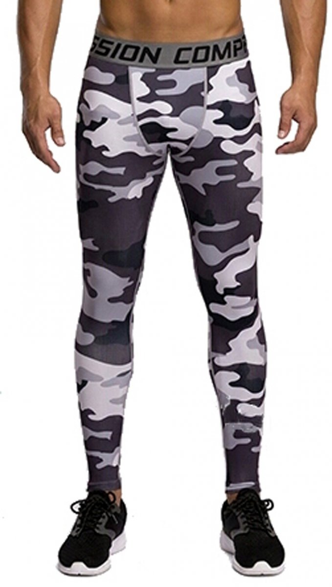 Мужские спорт лосины мужские