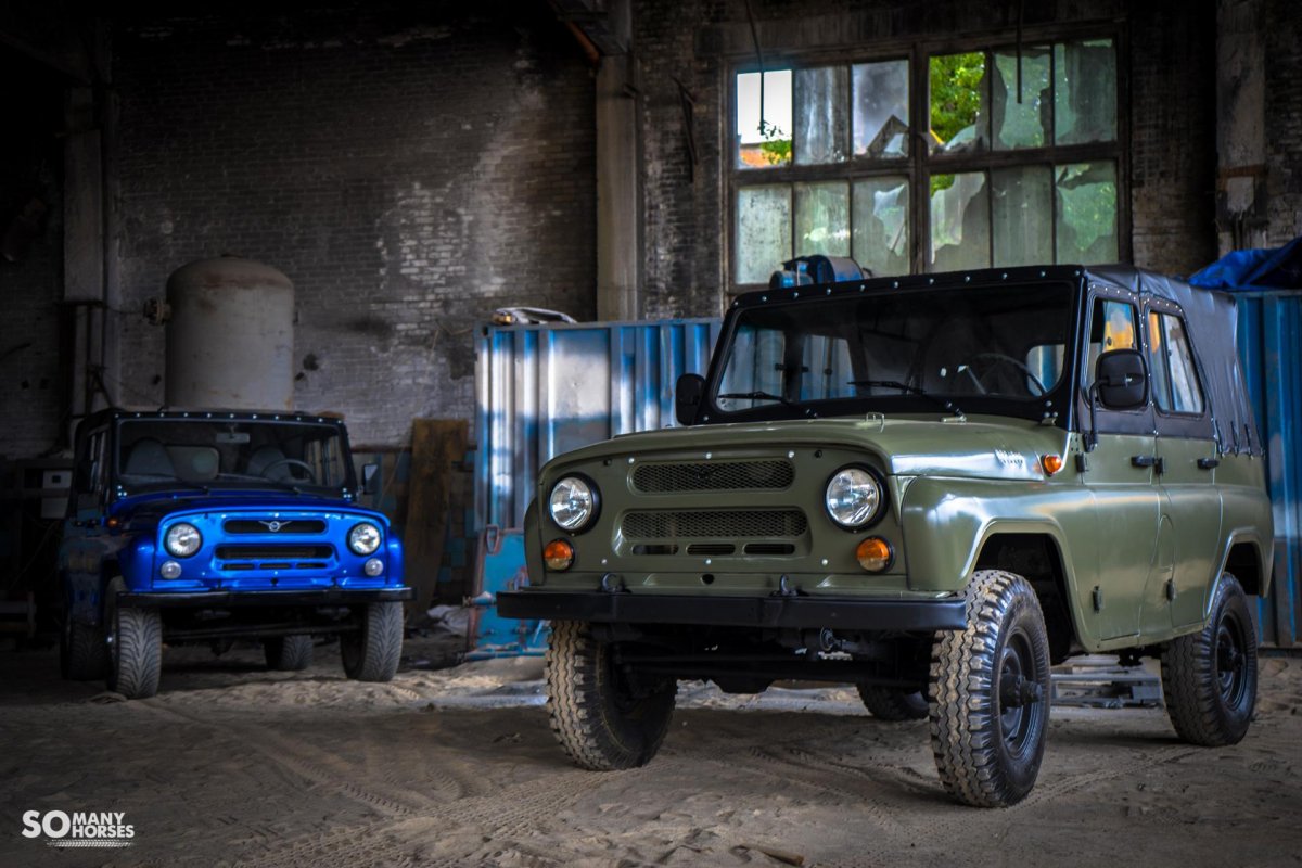 УАЗ 31512 армейский с консервации