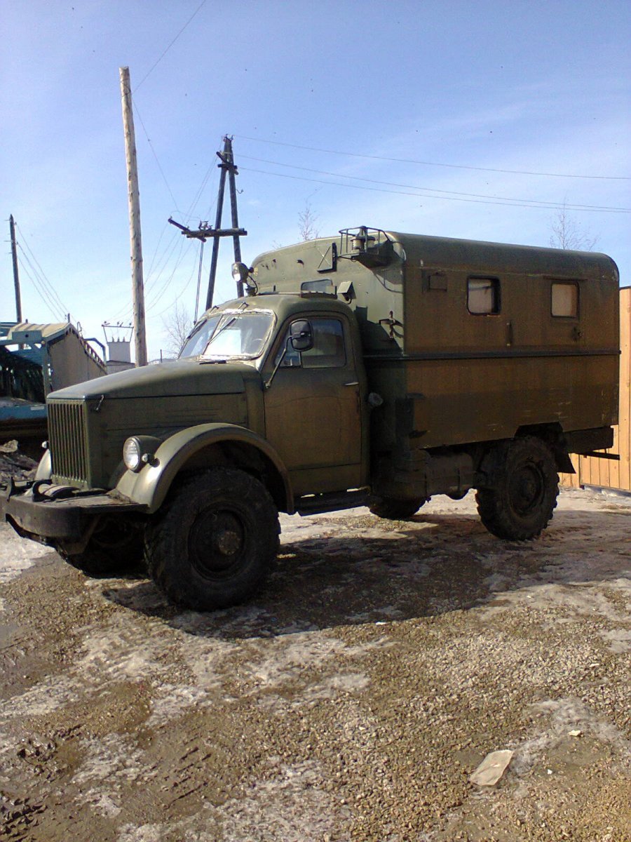 ГАЗ 63 кунг с консервации