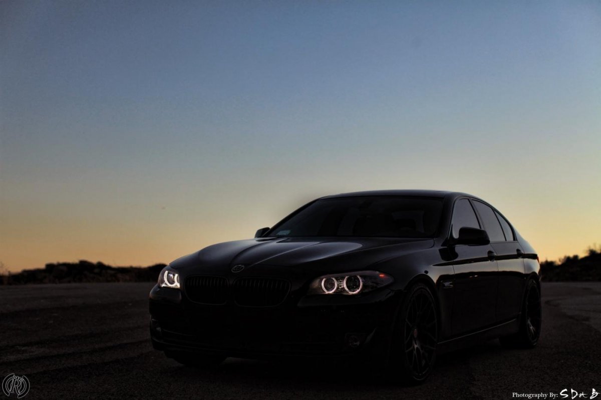 BMW м5 черная