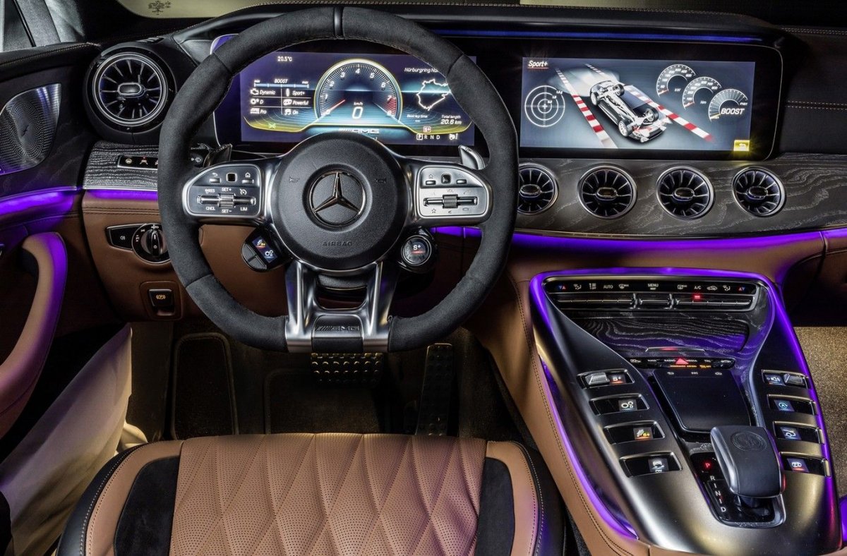 Mercedes gt 63s Interior