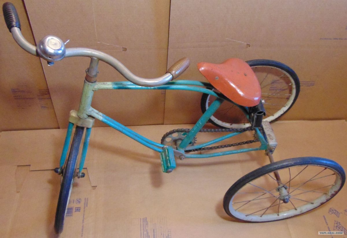 Детский велосипед бабочка СССР