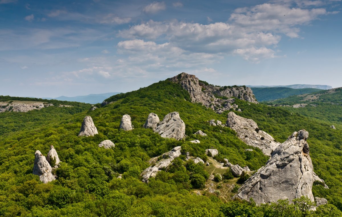 Крымский Стоунхендж храм солнца
