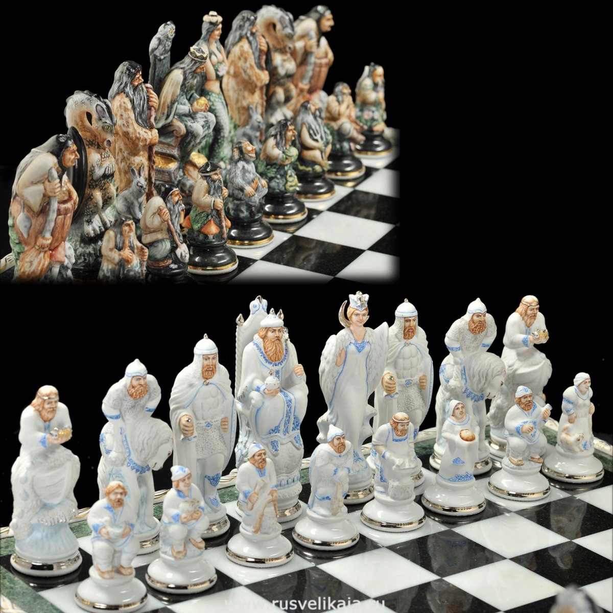 Аниме шахматные фигуры