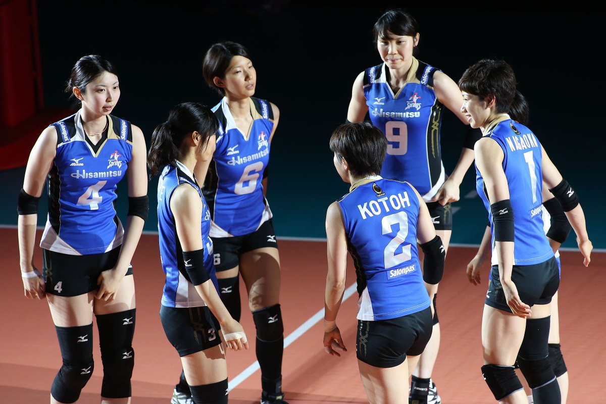 Японская волейбольная команда мужская