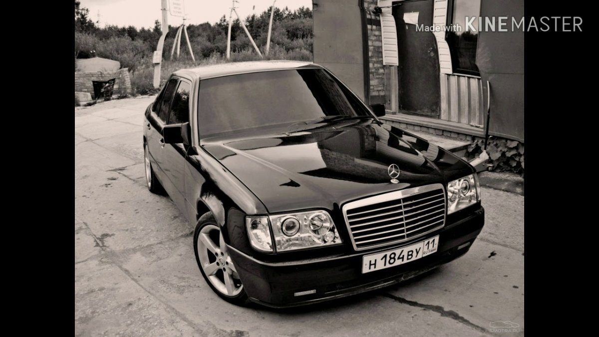 Mercedes w124 Бандитский