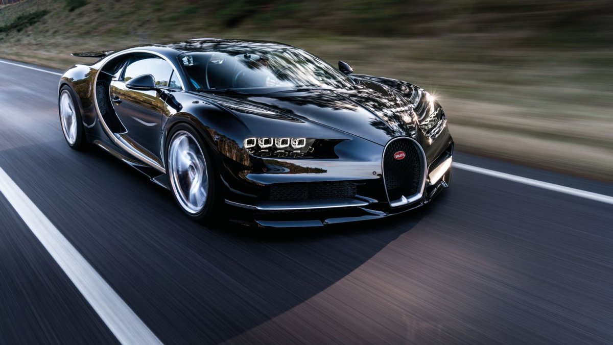 Bugatti Chiron Sport 2020 чёрный