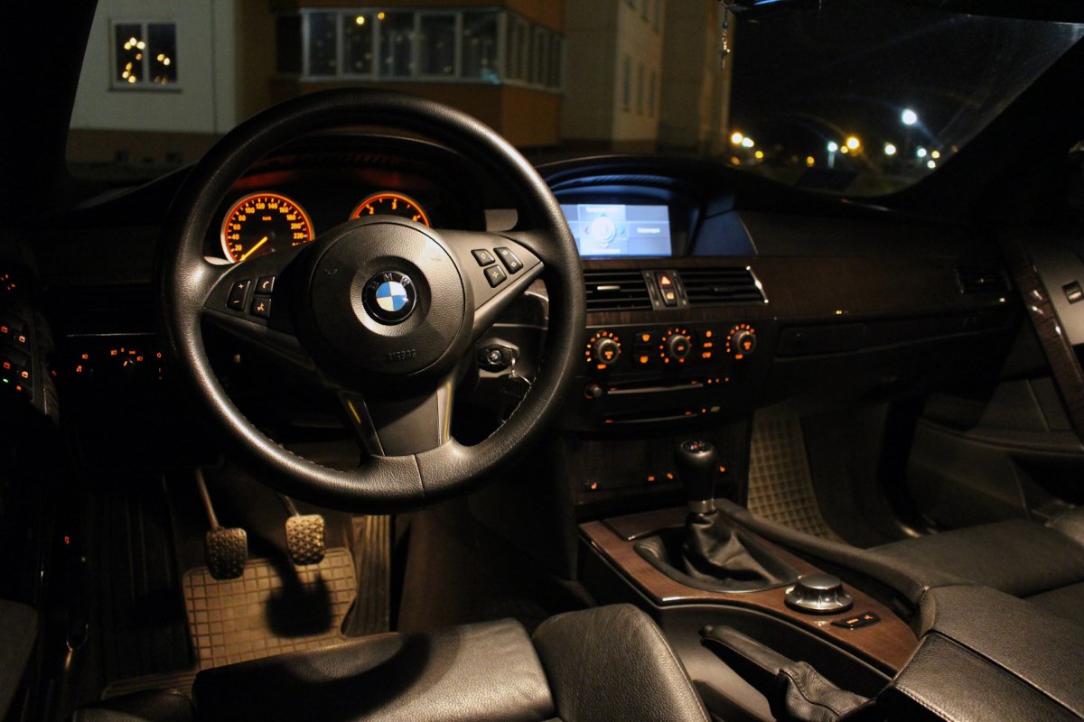 BMW m3 e60 салон