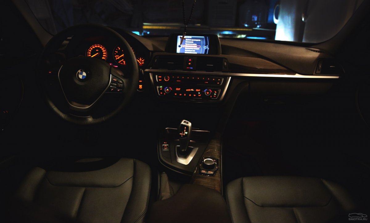 BMW e53 салон ночью