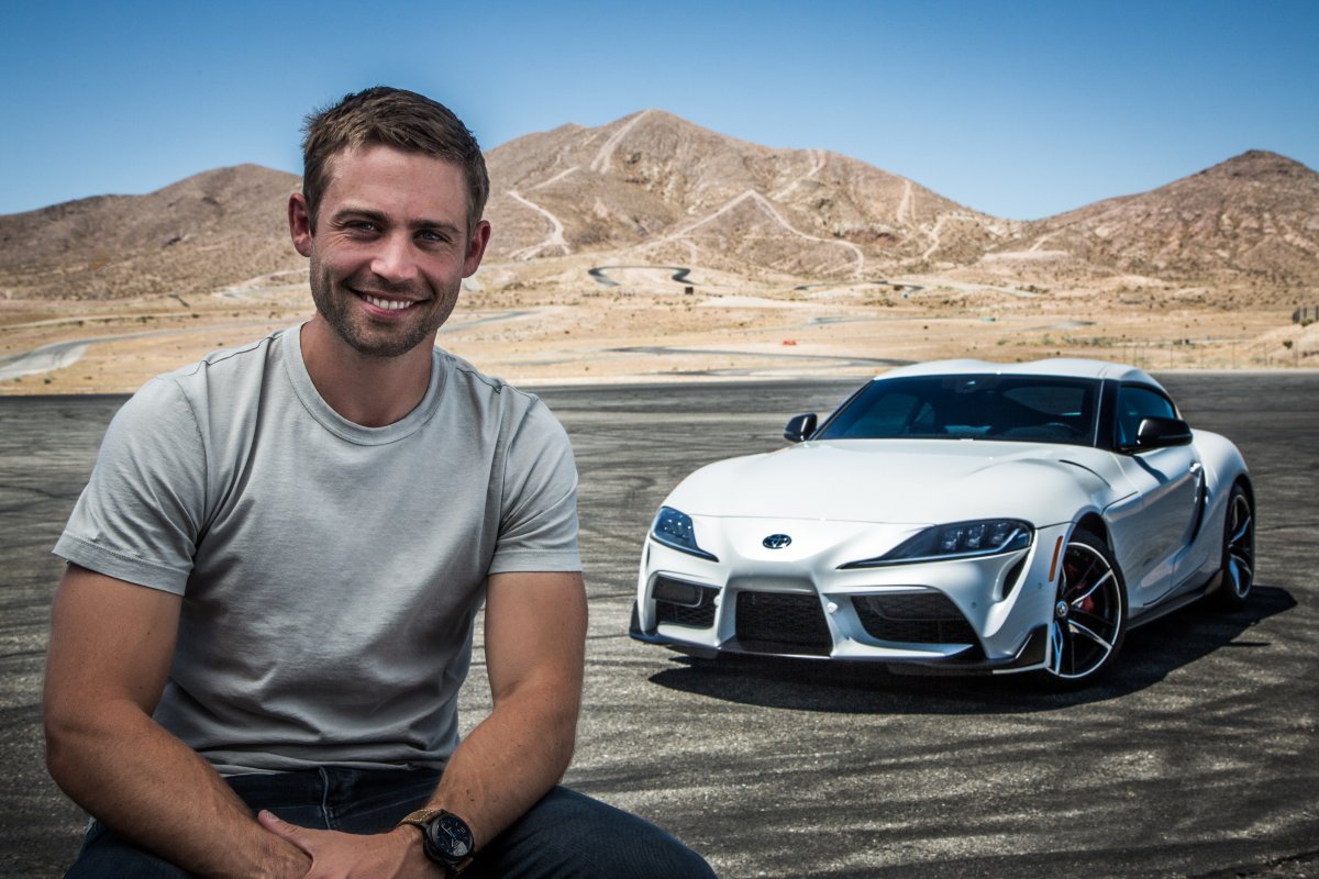 White Toyota Supra Paul Walker