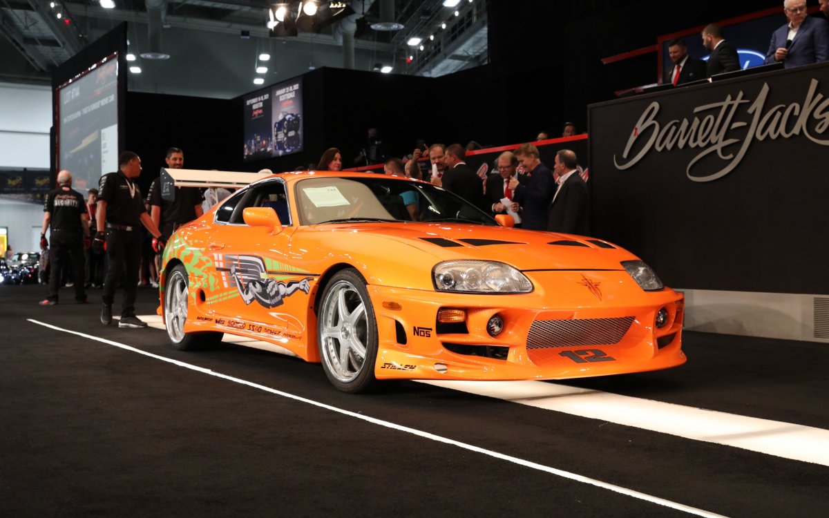 Paul Walker Toyota Супра