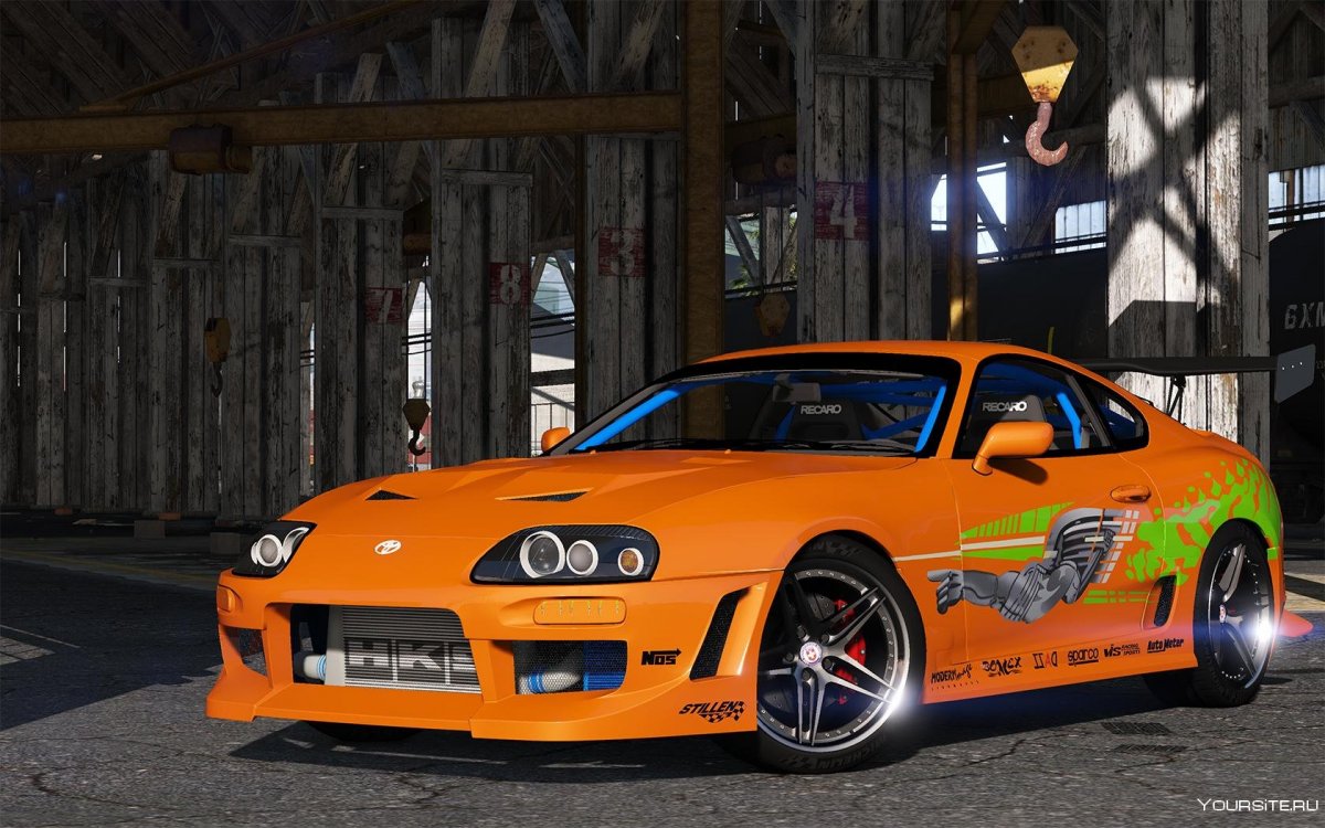 Paul Walker Toyota Супра