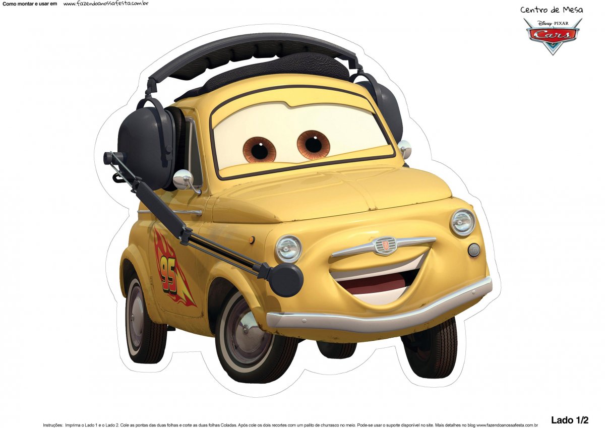 Cars Mater-National персонажи