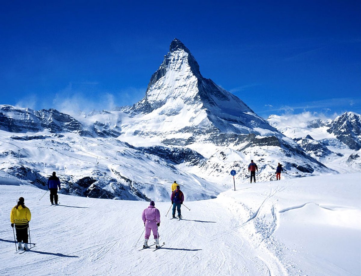 Церматт Швейцария горнолыжный курорт
