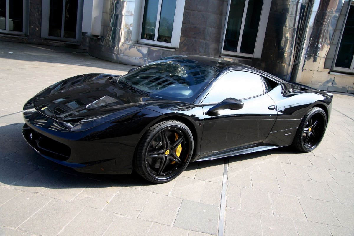 Ferrari 458 Black Matte