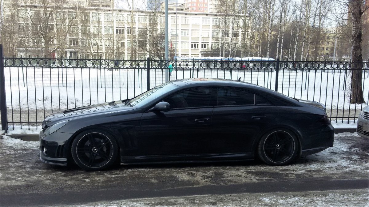 Mercedes CLS антихром