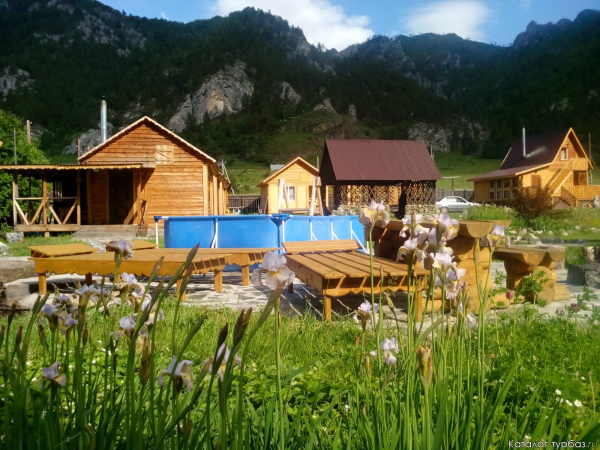 Село Еланда горный Алтай