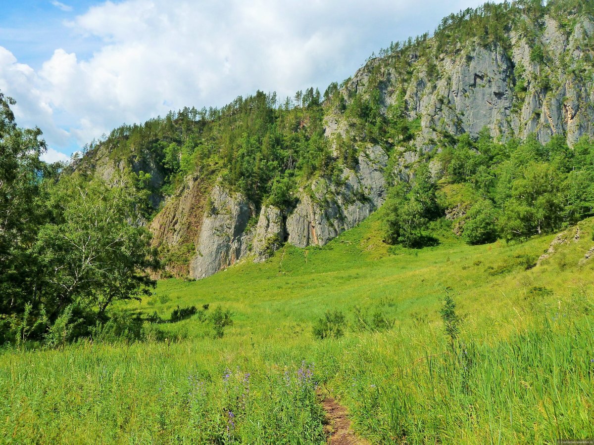 Река Катунь Чемальский тракт