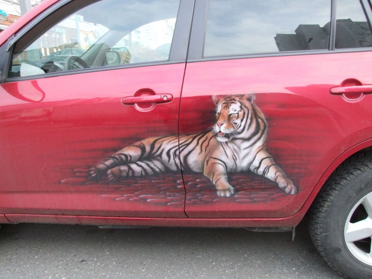 Тигр машина