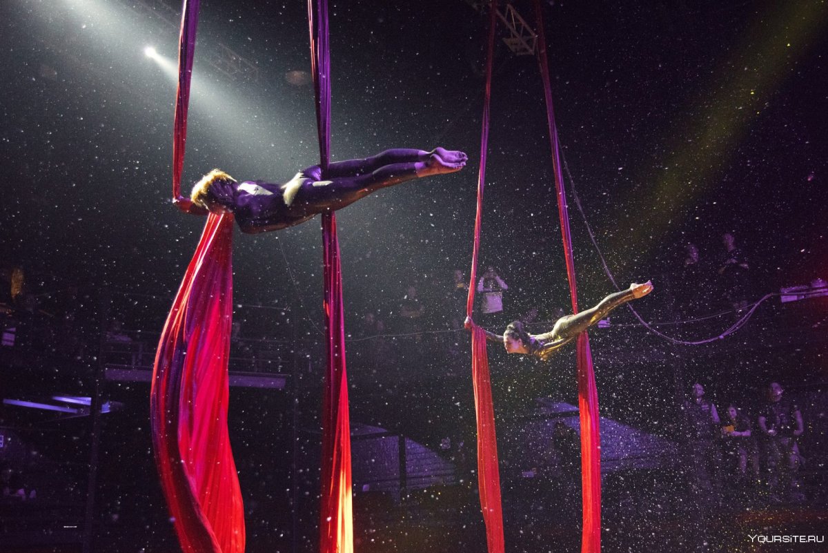 Полотна для воздушной гимнастики занятия