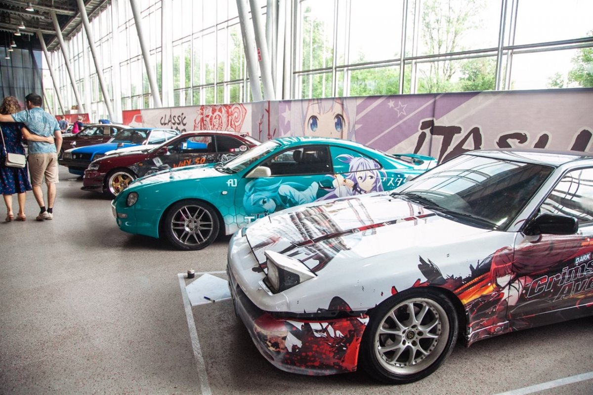 Японская выставка машин