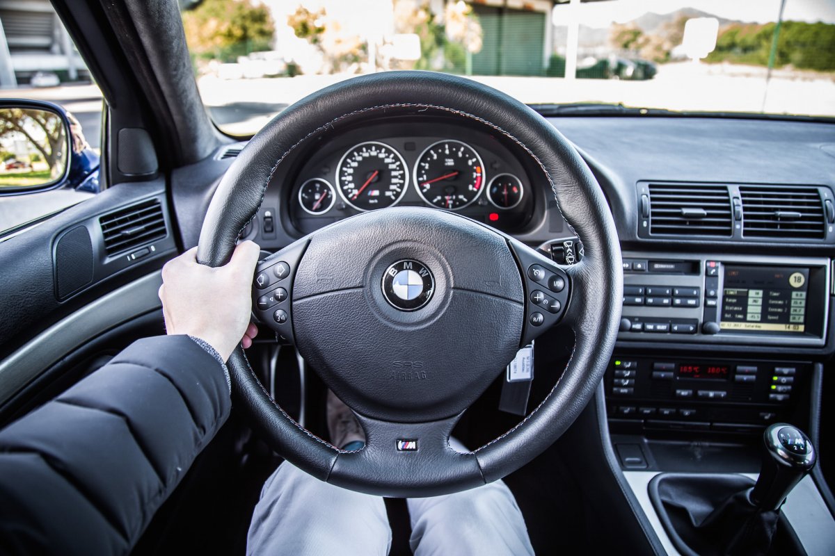 BMW 3 e46 за рулем