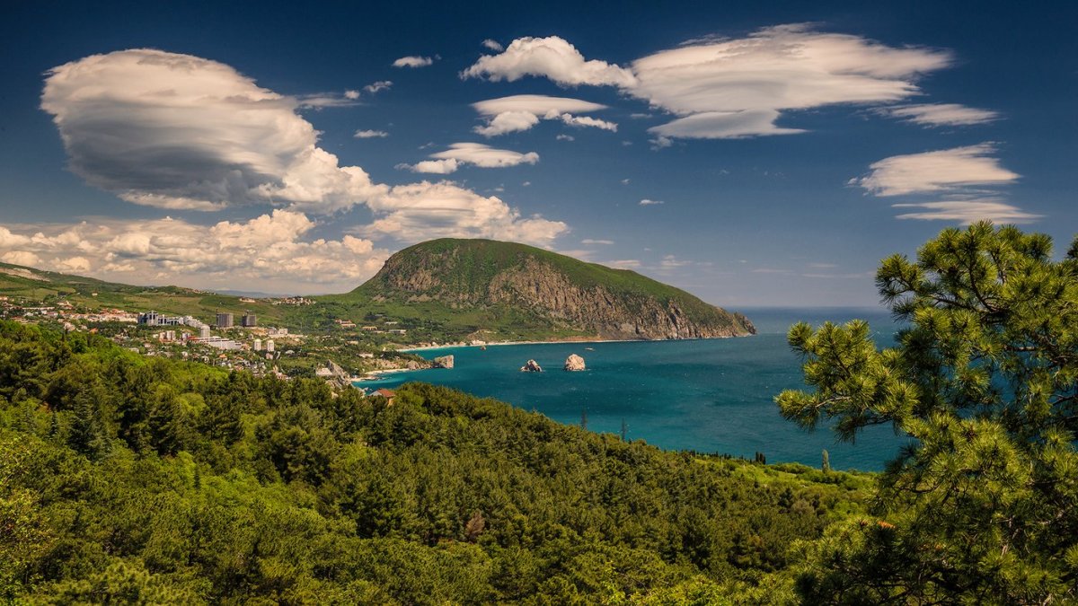 Артек Крым гора Аю Даг