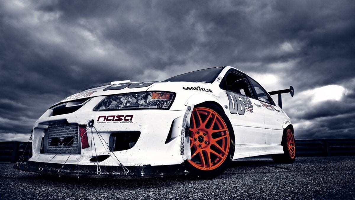 Mitsubishi Lancer Evolution x 4к