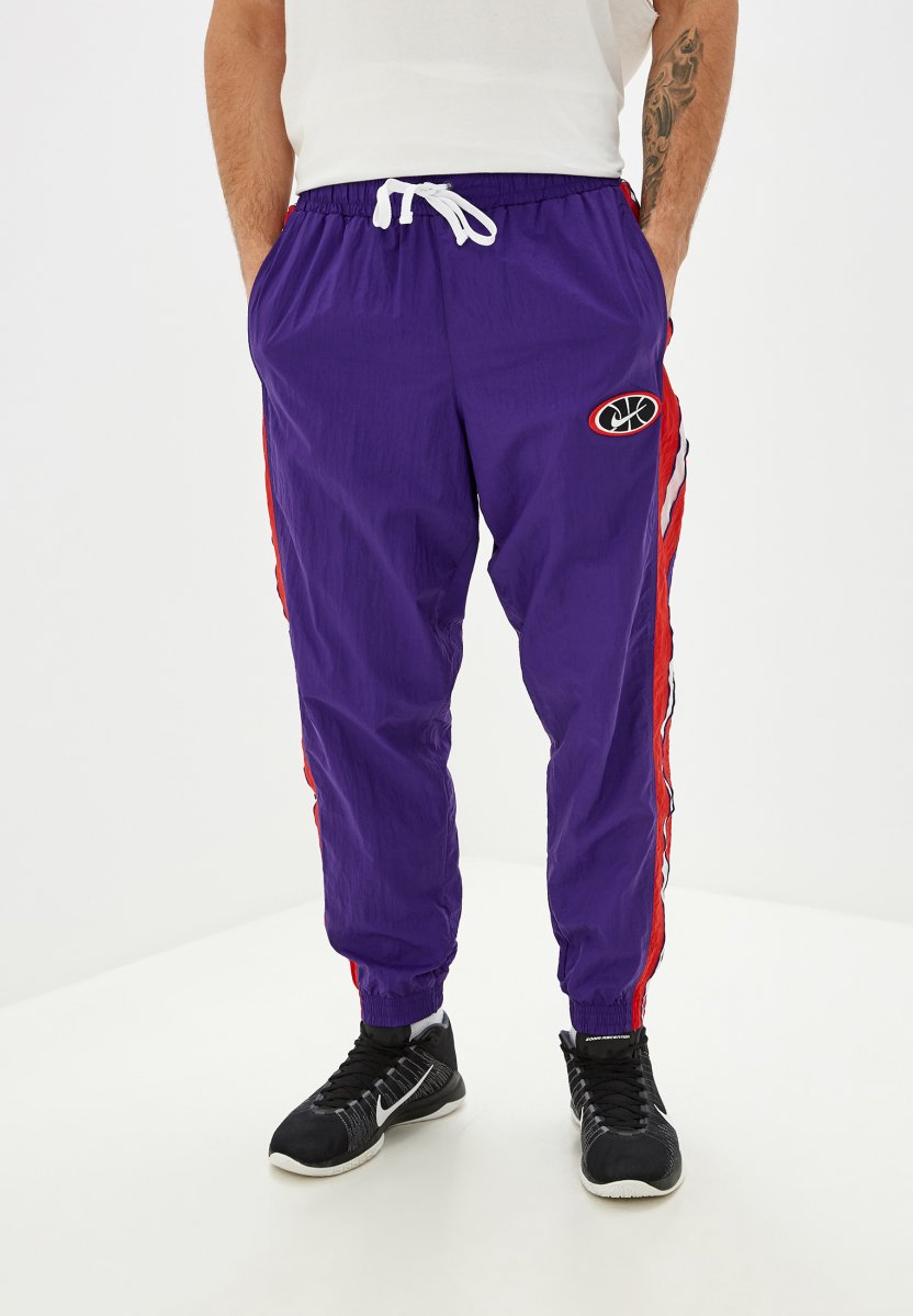 Спортивные штаны адидас фиолетовые мужские