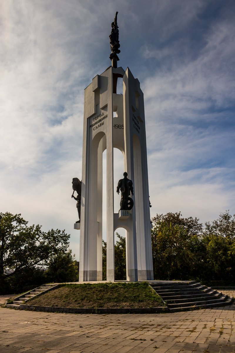 Памятник Пересвета Брянск