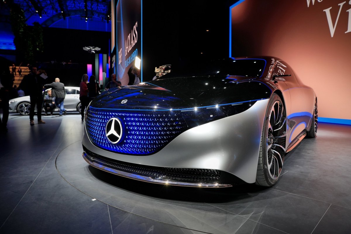 Mercedes-Benz Vision EQS фото