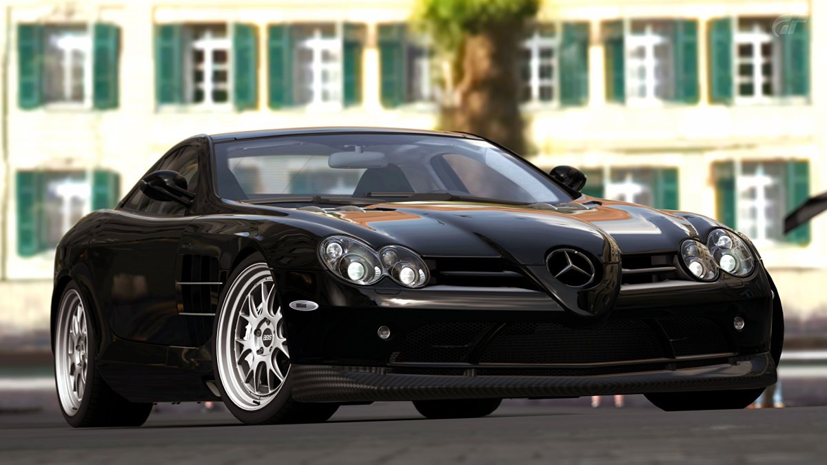 Mercedes-Benz SLR MCLAREN черный