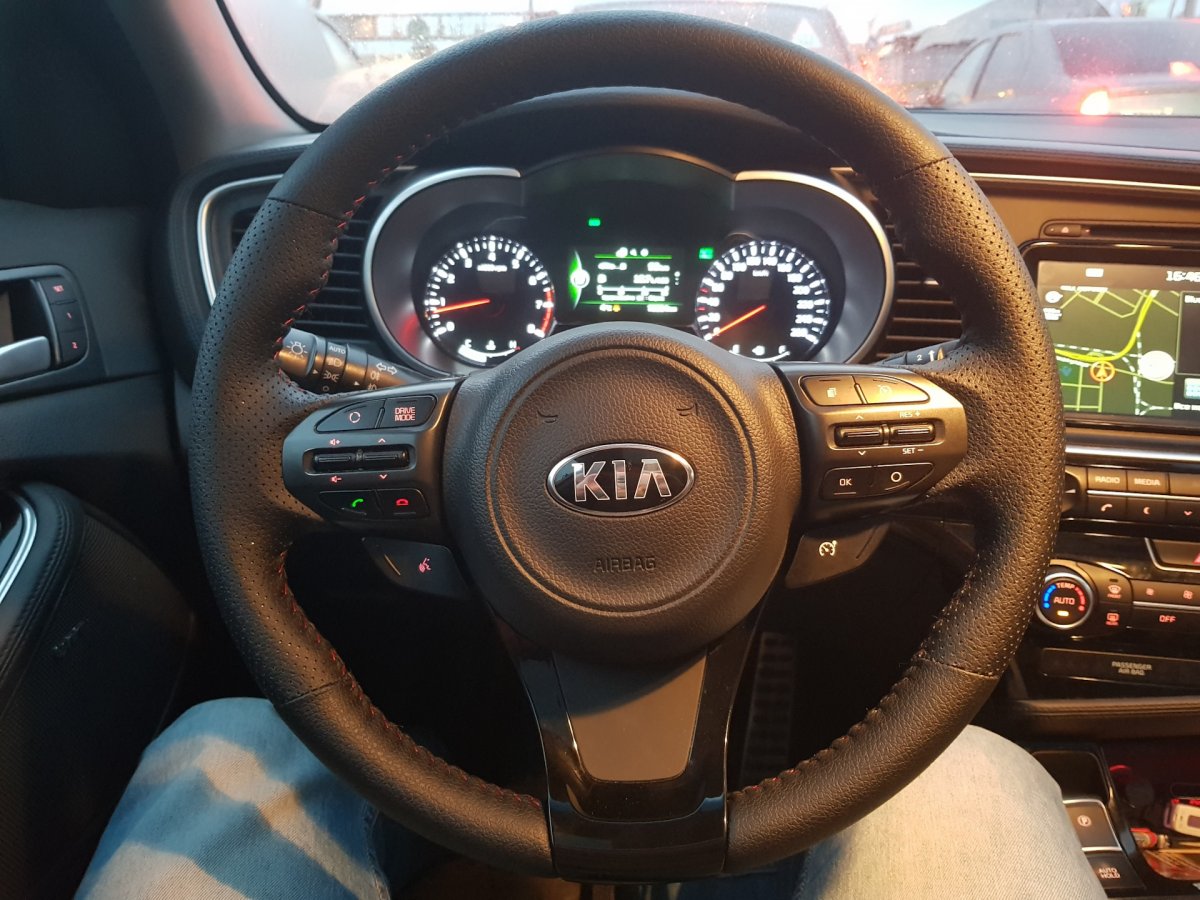 Kia Optima 3 руль