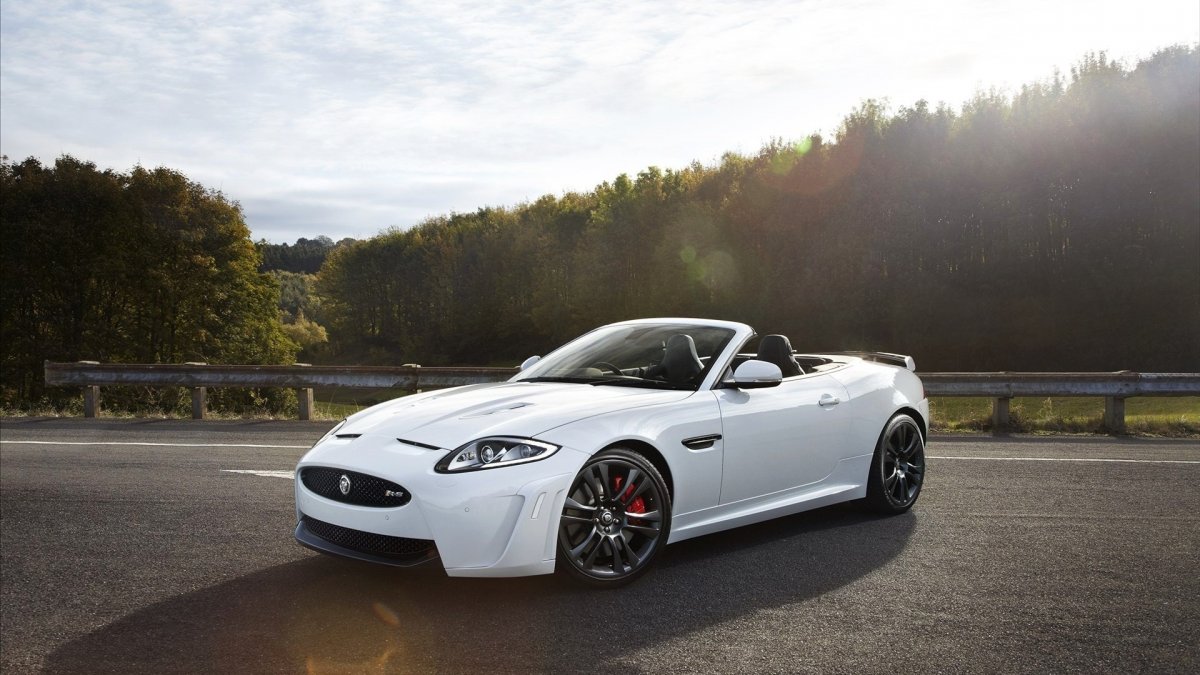 Ягуар XKR 2012 White