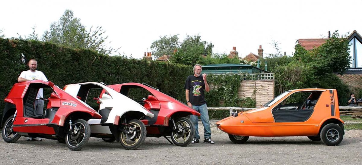 Топ Гир трехколесный автомобиль